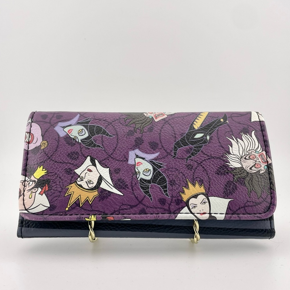 Disney Villains Trifold Wallet by Loungefly